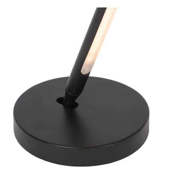 Lucide FINAN - Tischlampe - LED 3 StepDim - 1x12W 2700K - Schwarz - detail 4